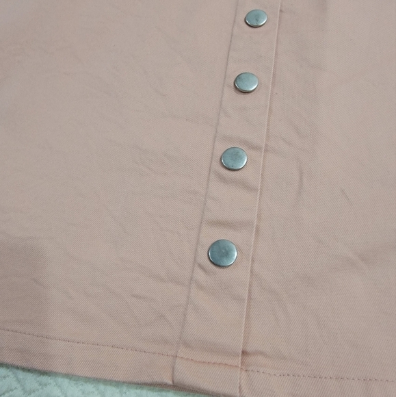 Charlie O. By Kinnucans Dusty Pink Skirt Size Medium - Picture 8 of 16